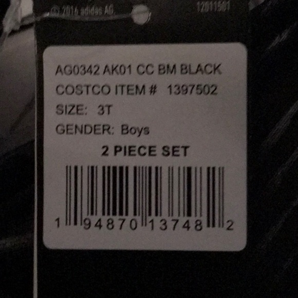 Adidas Boys NWT Track Suit - Picture 2 of 2